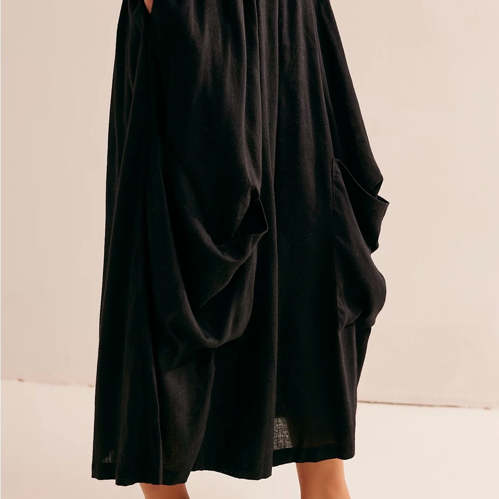 Free people Riley pants in black - Picture 3 of 4